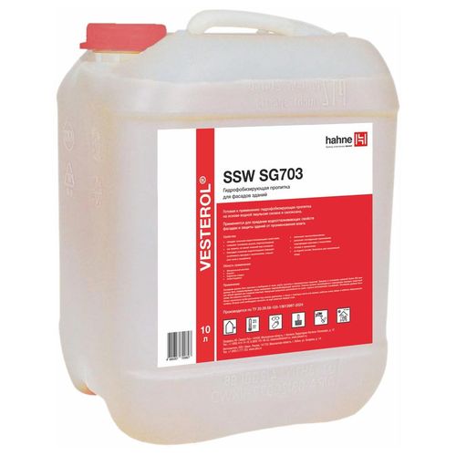 VESTEROL SSW SG703 - SSW SG703 Гидрофобизирующая пропитка для фасадов зданий