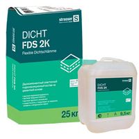 DICHT FDS 2K - DICHT FDS 2K Эластичный гидроизоляционный состав на цементной основе