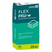 FLEX FKU-w - FLEX FKU-w Плиточный клей универсальный белый, C2 TE