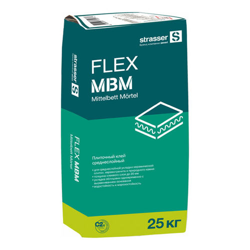 FLEX MBM - FLEX MBM Плиточный клей среднеслойный, C2 Е