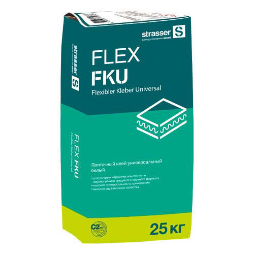 FLEX FKU - FLEX FKU Плиточный клей универсальный, C2 TE